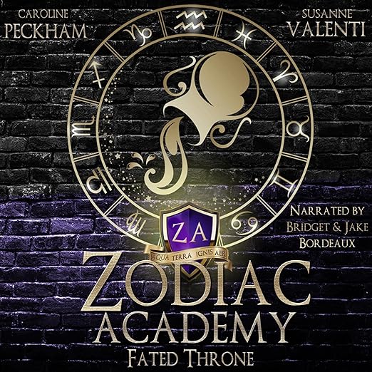 AudioBook - Fated Throne: Zodiac Academy, Book 6 (2022)by Caroline Peckham, Susanne Valenti