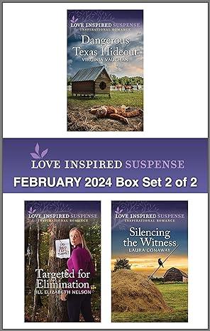 Love Inspired Suspense February 2024 - Box Set 2 of 2 (2024)by Virginia Vaughan,Jill Elizabeth Nelson,Laura Conaway