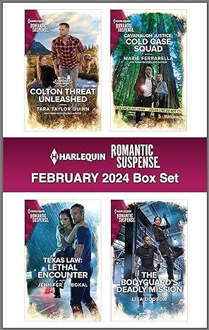 Harlequin Romantic Suspense February 2024 - Box Set (2024)by Tara Taylor Quinn,Marie Ferrarella,Jennifer D. Bokal,Lisa Dodson